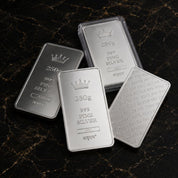999 Silver Royal Stack Bar- 250gms