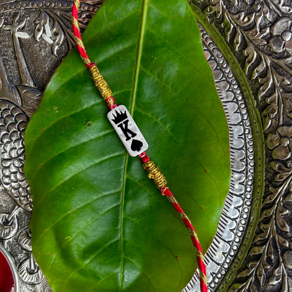 King of Hearts Rakhi - Enamel Edition