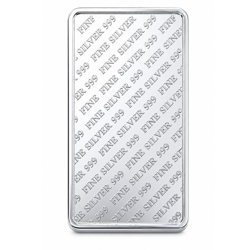 999 Silver Royal Stack Bar- 250gms