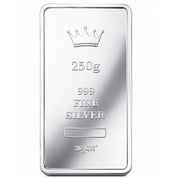 999 Silver Royal Stack Bar- 250gms