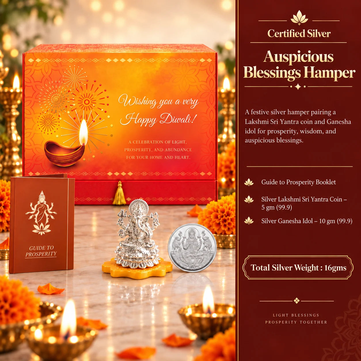 Auspicious Blessings Hamper by Adorn Silver, image 9