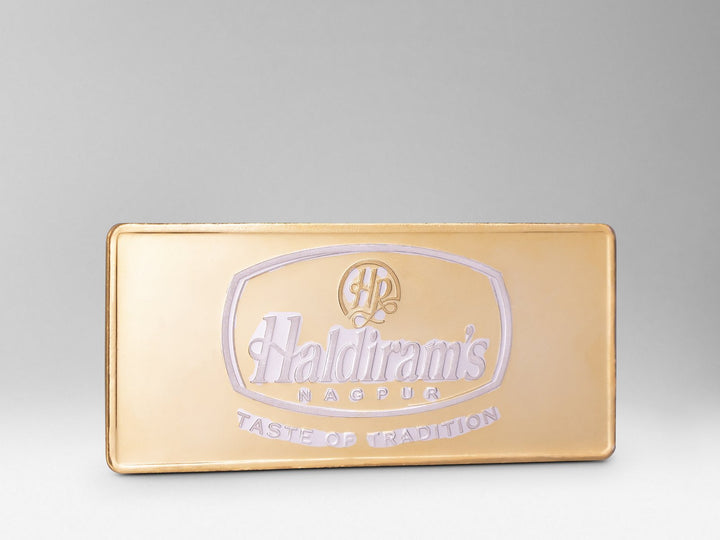 Engraved silver bar for Haldiram's Nagpur