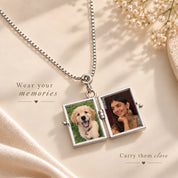Cosmic Love Photo Locket by Adorn Silver, image 4