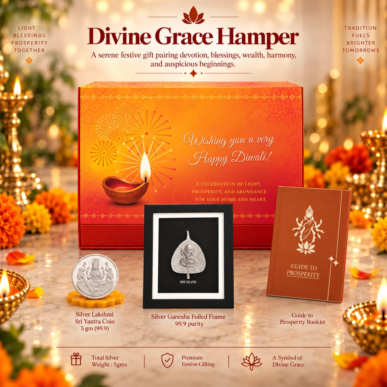 Divine Grace Hamper by Adorn Silver, image 2