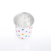 Top view of the My First Silver Glass by Adorn Silver
