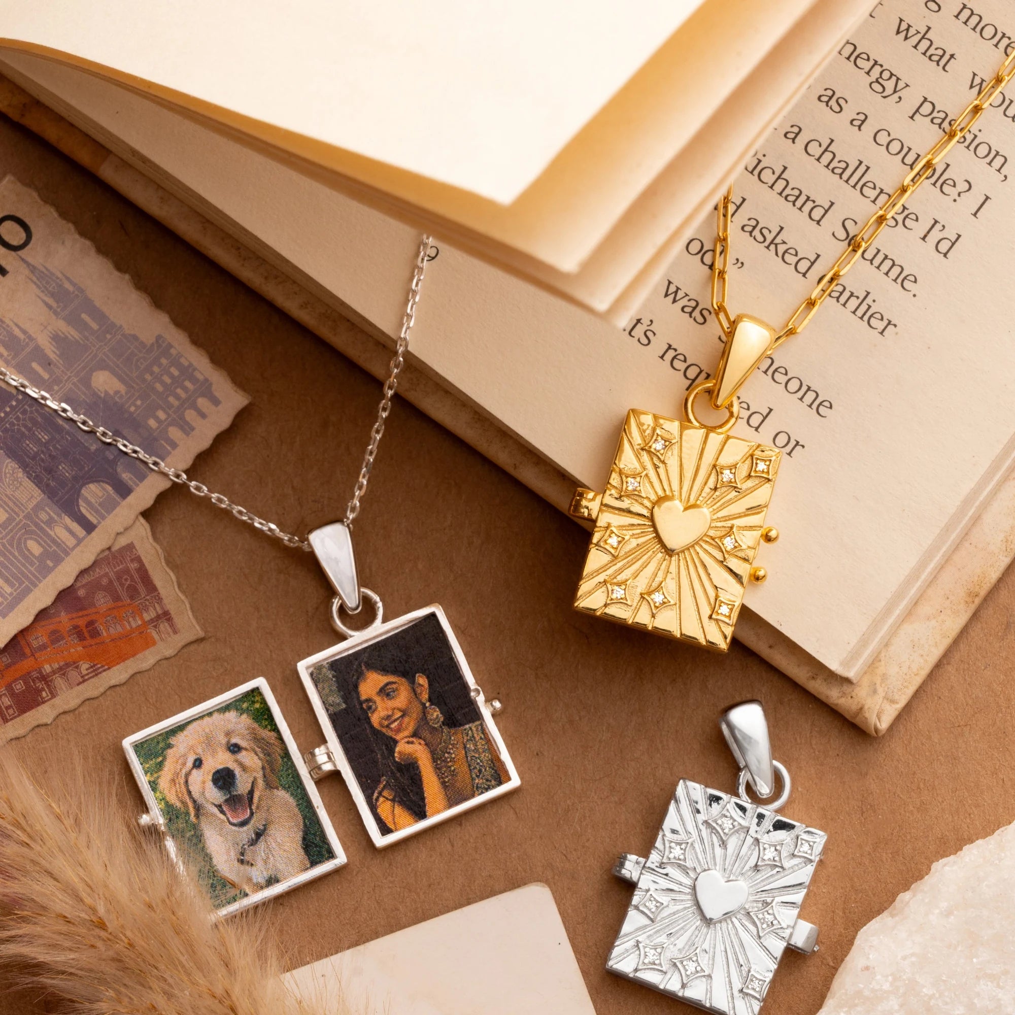 Cosmic Love Photo Locket