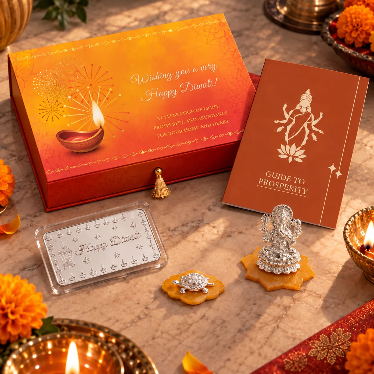 Prosperity Glow Hamper by Adorn Silver, image 1