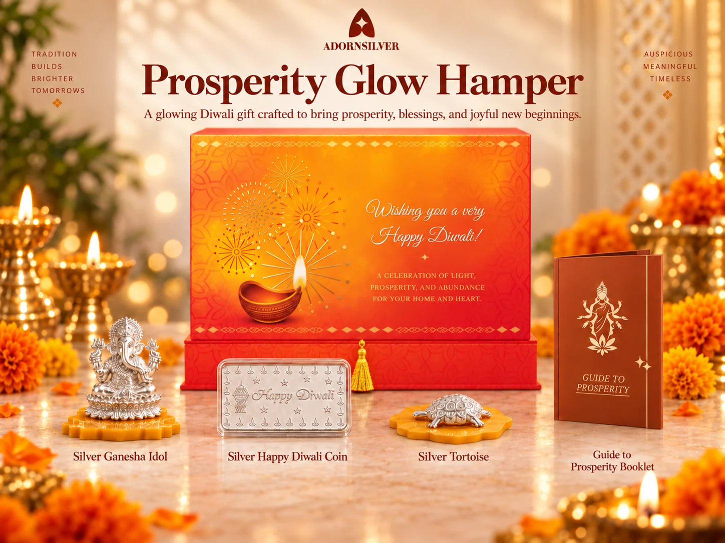 Prosperity Glow Hamper by Adorn Silver, image 2