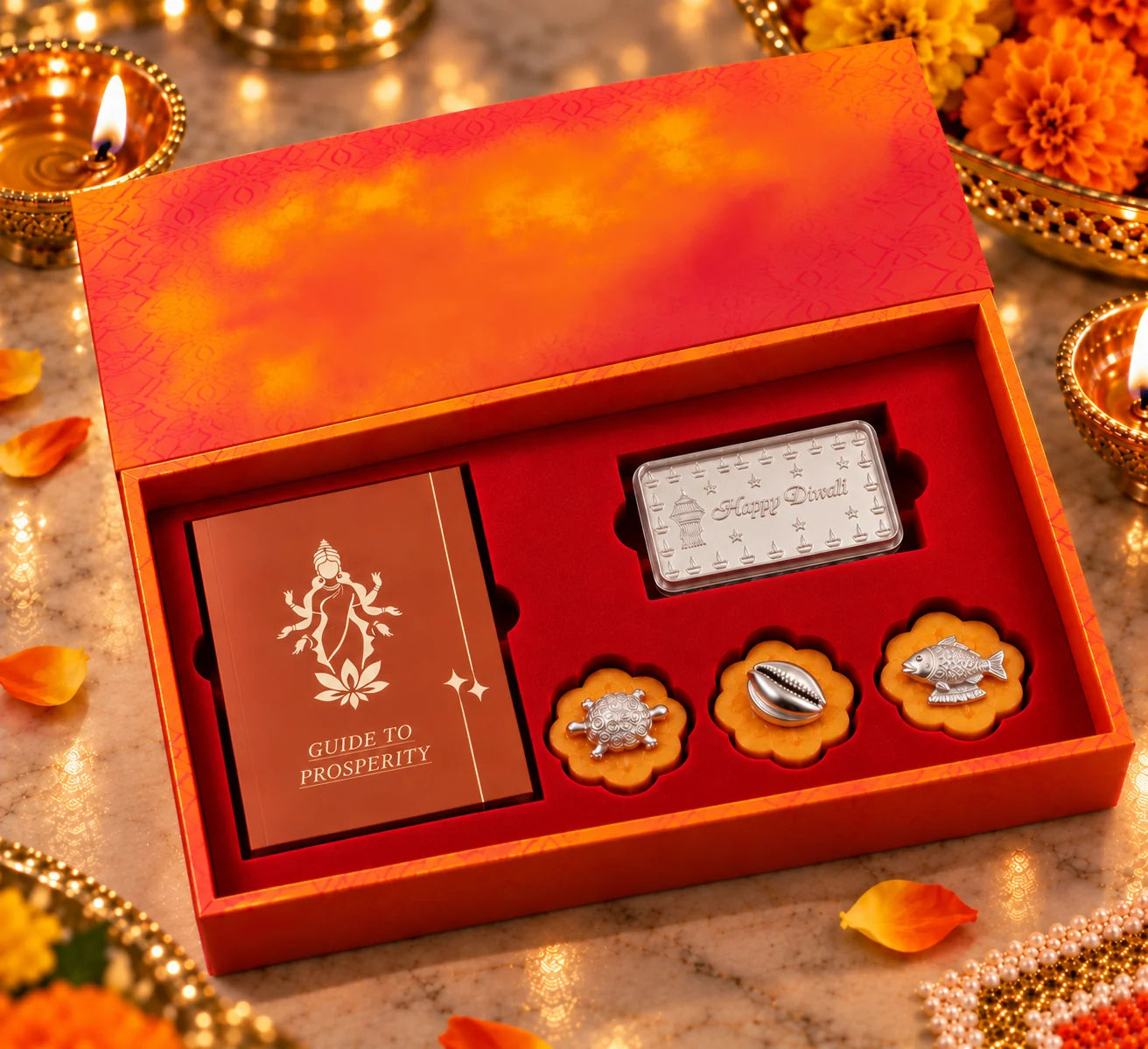 Shubh Aashirwad Hamper by Adorn Silver, image 6b