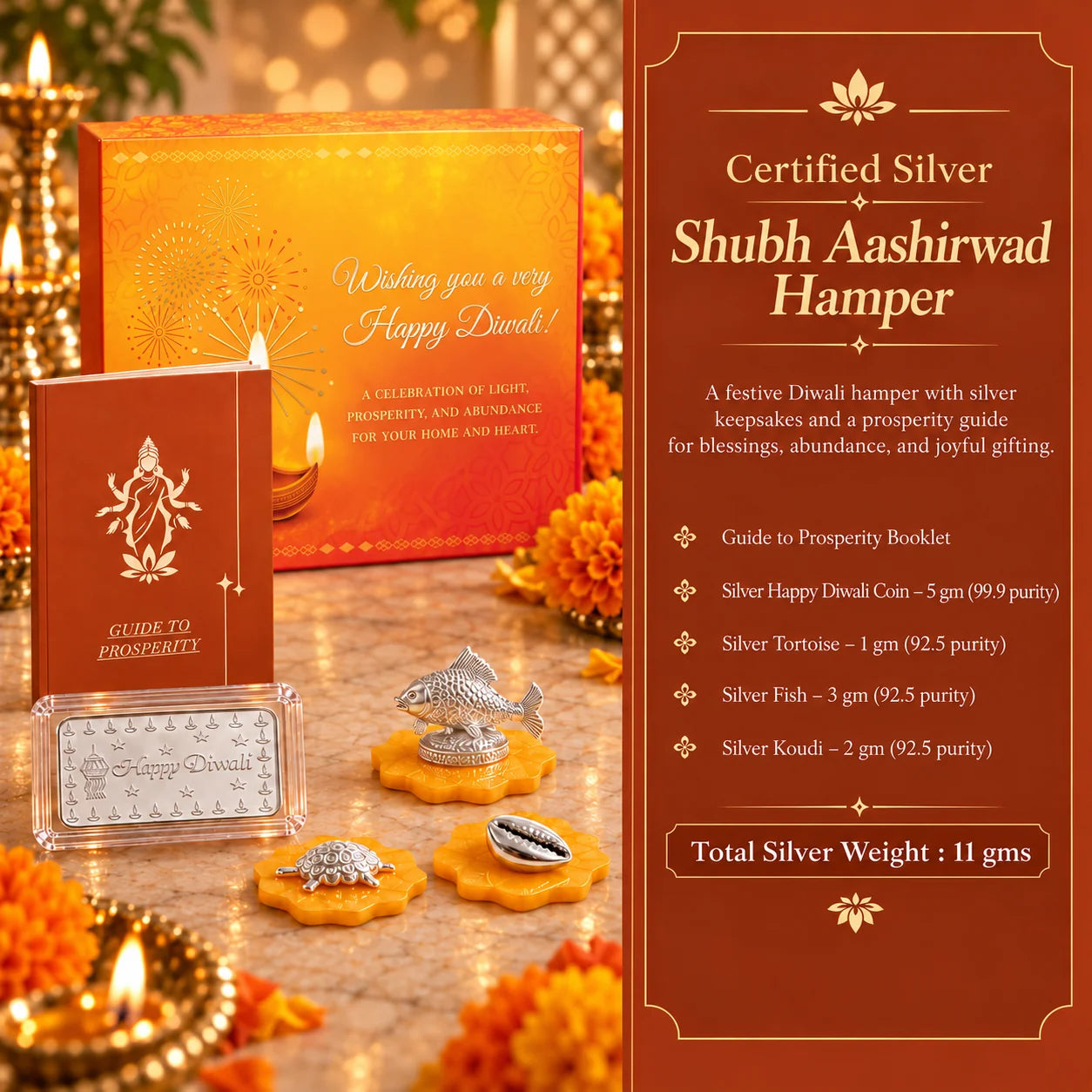 Shubh Aashirwad Hamper by Adorn Silver, image 7